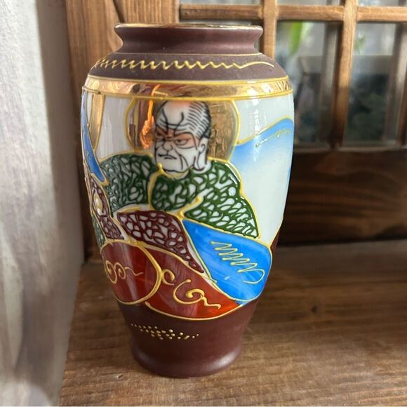 3 Small Satsuma Vases - Made In Japan - - Picture 7 of 16